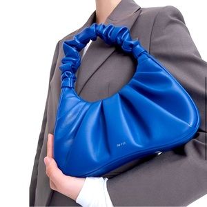 NWT JW PEI Gabbi Ruched Hobo Handbag - Classic Blue